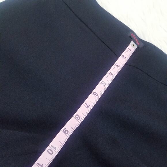 Escada Black Trousers High rise Pants - Picture 6 of 8